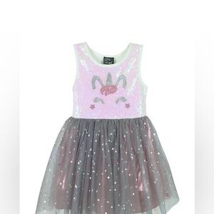Pink Unicorn Sequin Dress by Pink Velvet